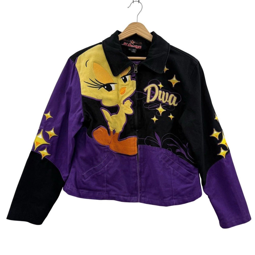 Tweety Diva Style Jacket‎ - Looney Tunes From JH Design Group size small